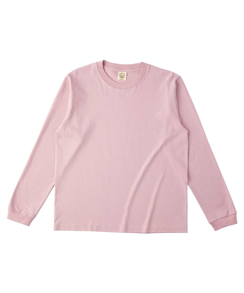 OGL-914　オーガニックコットンロングスリーブTシャツ（リブ有り）