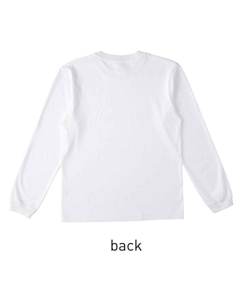 OGL-914　オーガニックコットンロングスリーブTシャツ（リブ有り）