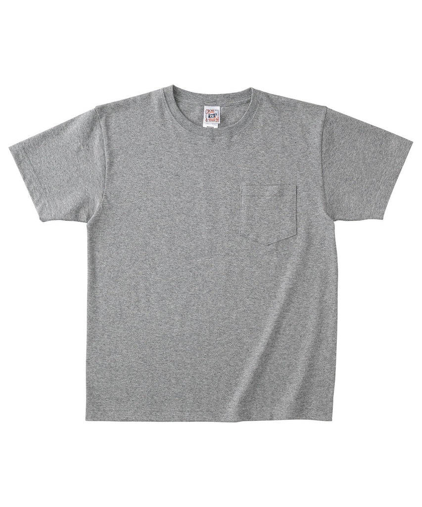 OE1117 オーフﾟンエントﾞマックスウエイトホﾟケットTシャツ