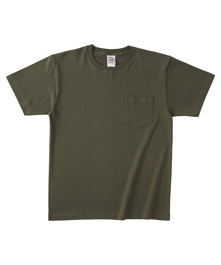 OE1117 オーフﾟンエントﾞマックスウエイトホﾟケットTシャツ