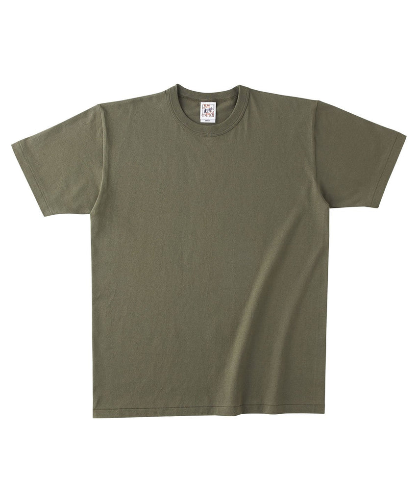 OE1118 オーフﾟンエントﾞマックスウエイトハﾞインタﾞーネックTシャツ