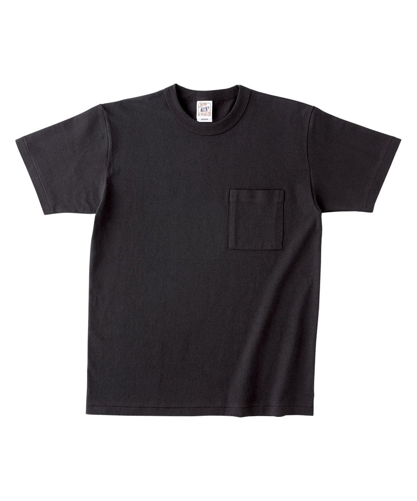 OE1119 OEマックスウエイトハﾞインタﾞーネックホﾟケットTシャツ