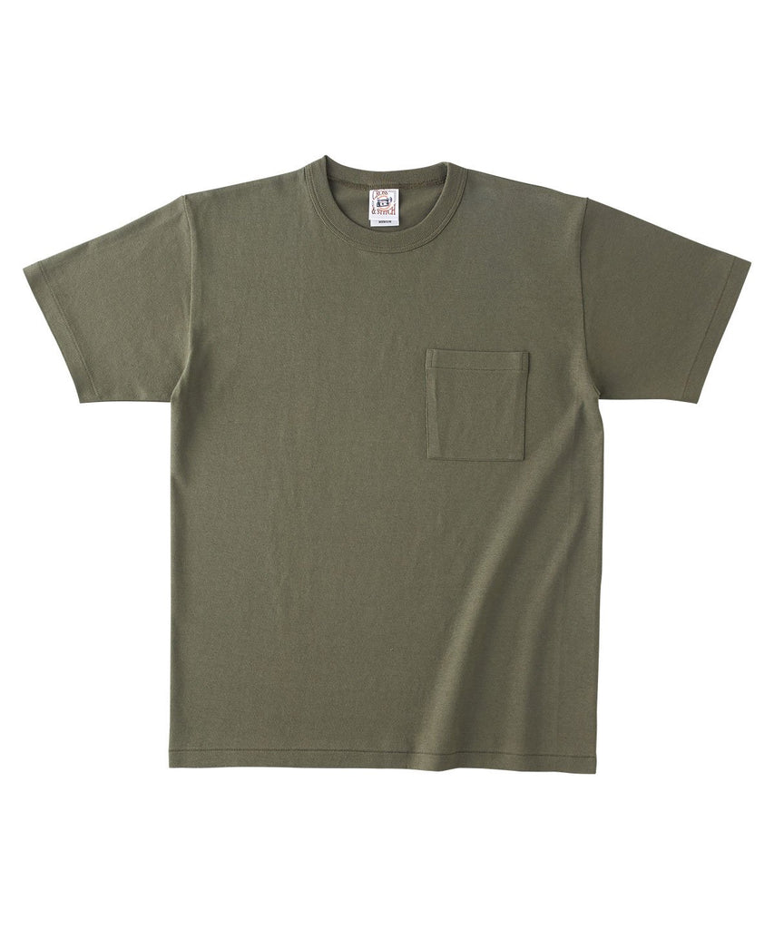 OE1119 OEマックスウエイトハﾞインタﾞーネックホﾟケットTシャツ