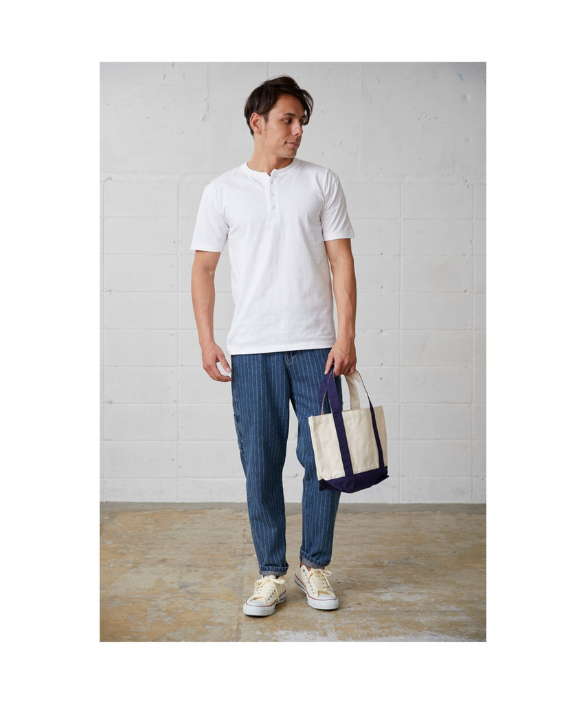 OE1120 OEマックスウエイトヘンリーネックTシャツ
