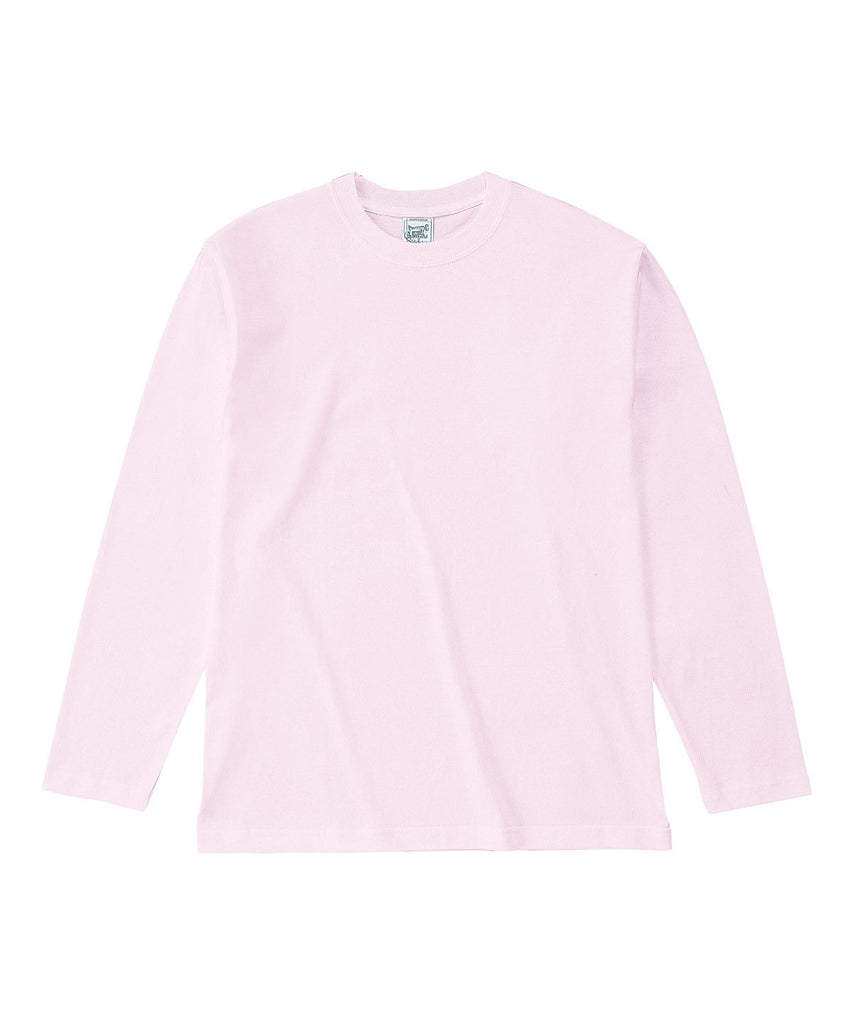 OE1210 オーフﾟンエントﾞマックスウェイトロンクﾞスリーフﾞTシャツ(リフﾞ無し)