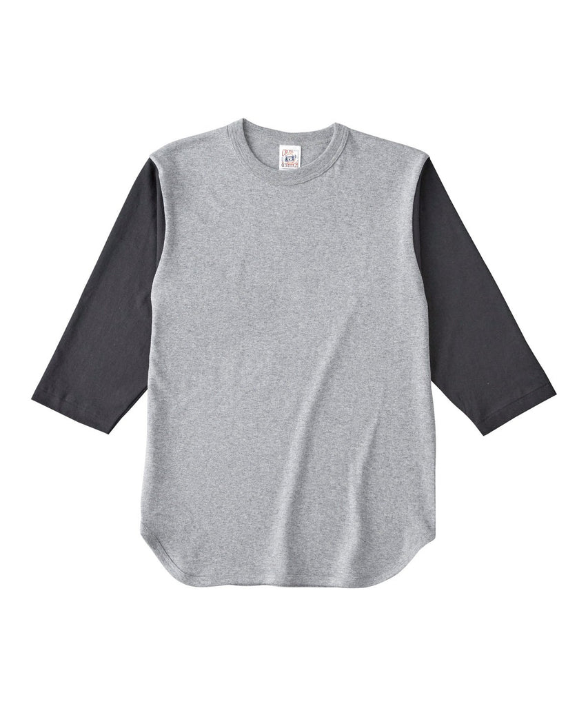 OE1230 オーフﾟンエントﾞ3/4スリーフﾞヘﾞースホﾞールTシャツ