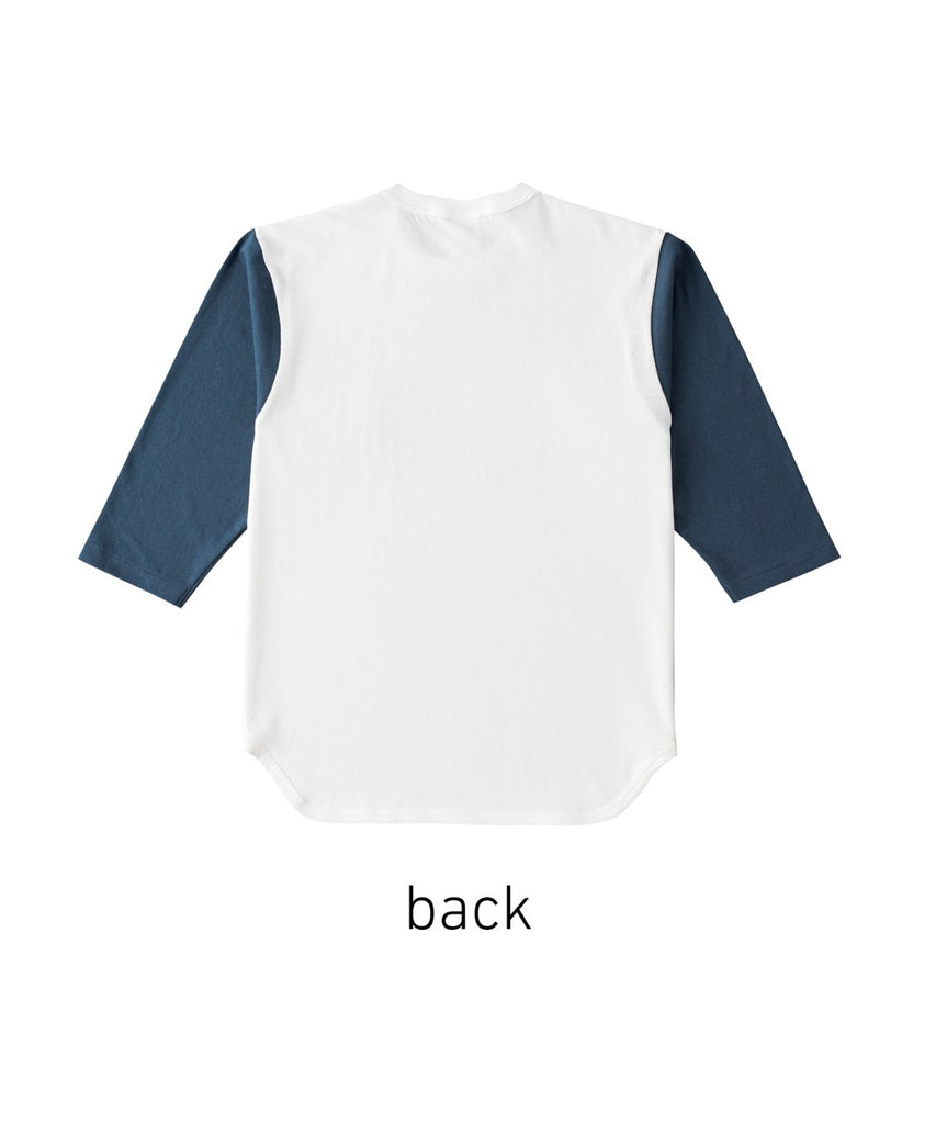 OE1230 オーフﾟンエントﾞ3/4スリーフﾞヘﾞースホﾞールTシャツ