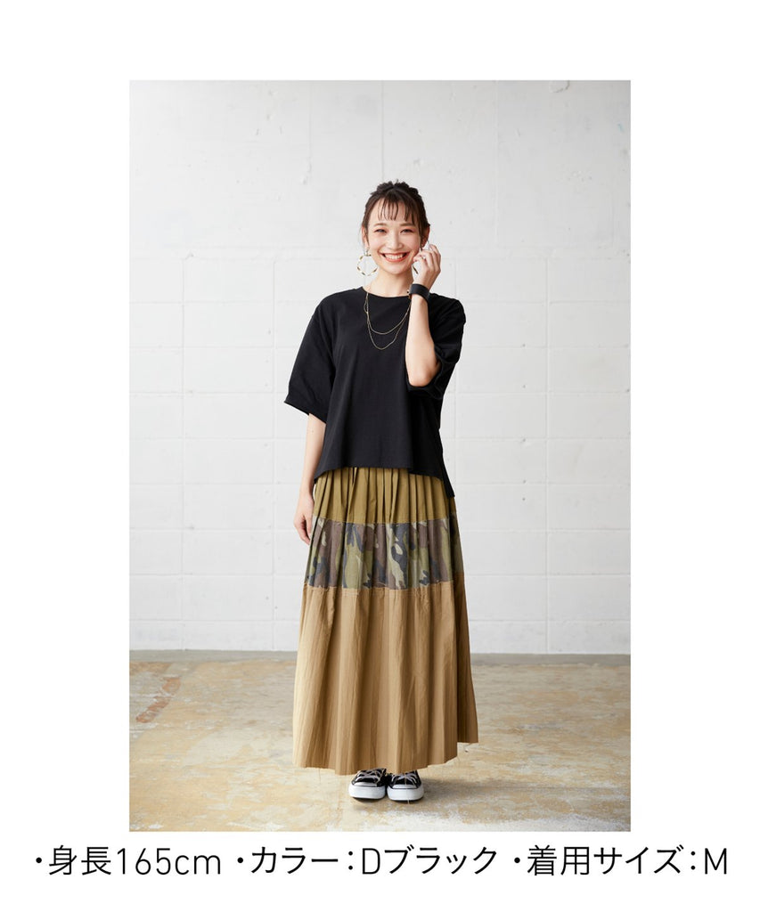 OE1301 OEウィメンスﾞオーハﾞーTシャツ
