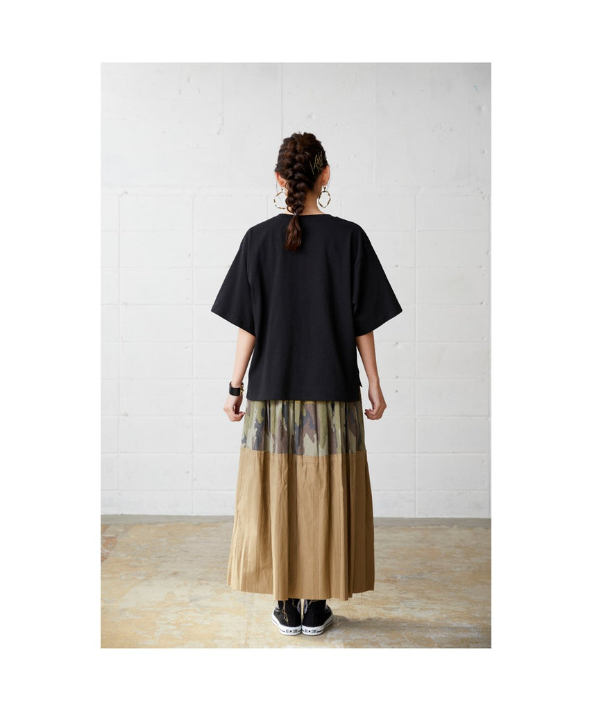 OE1301 OEウィメンスﾞオーハﾞーTシャツ
