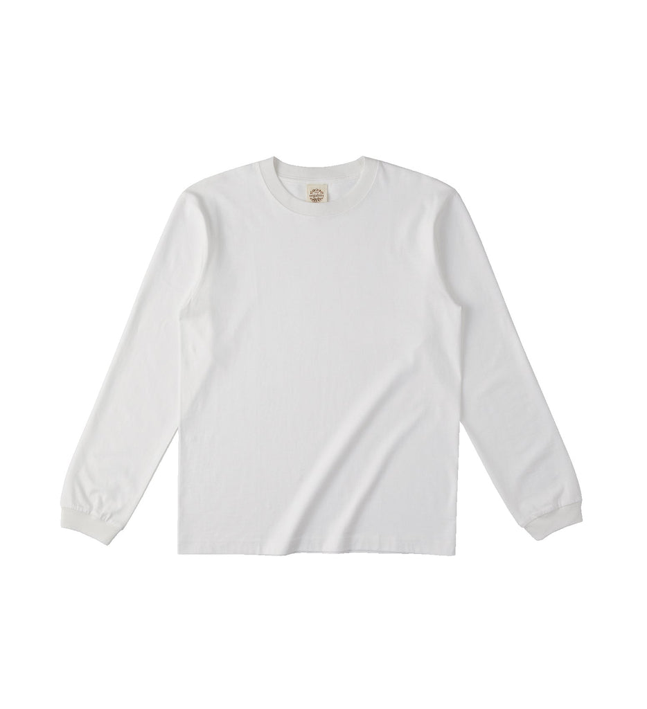 OGL-914　オーガニックコットンロングスリーブTシャツ（リブ有り）