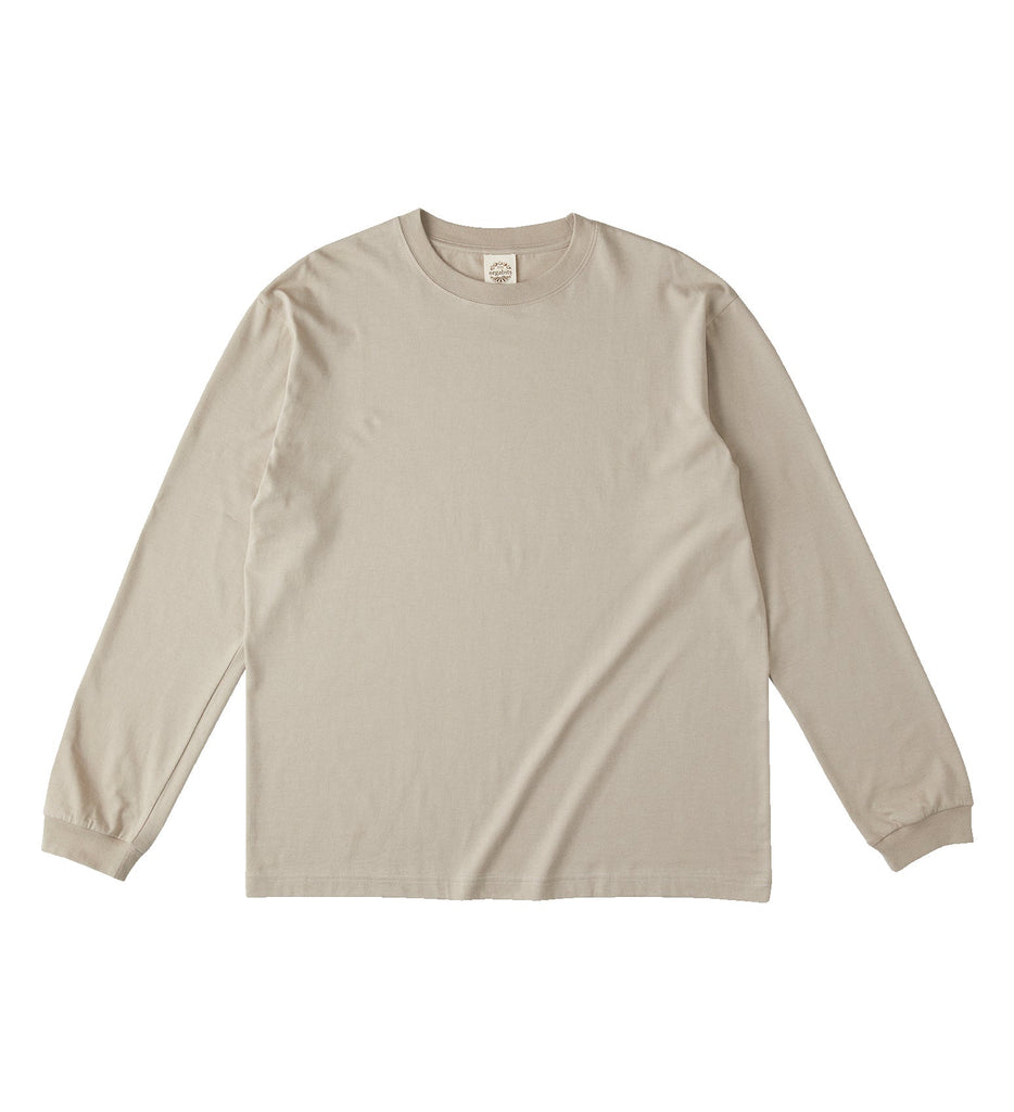OGL-914　オーガニックコットンロングスリーブTシャツ（リブ有り）