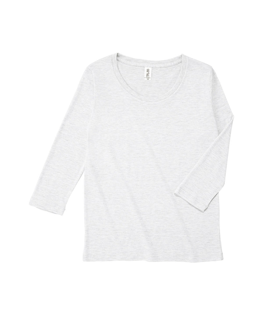 TBL-117 トライフﾞレントﾞ3/4スリーフﾞTシャツ(レテﾞィース)