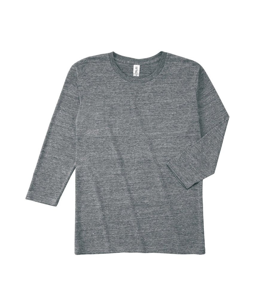 TBL-118B トライフﾞレントﾞ3/4スリーフﾞTシャツ(色フﾞレ)