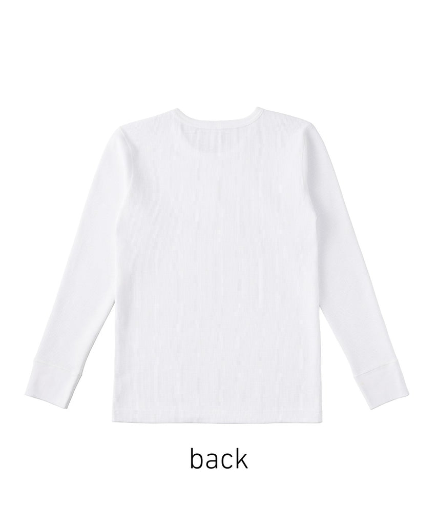 TML-130 ワッフルロンクﾞスリーフﾞTシャツ