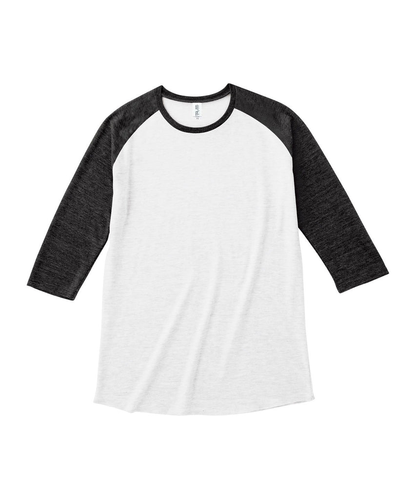 TQS-122 トライフﾞレントﾞラクﾞラン7分袖Tシャツ