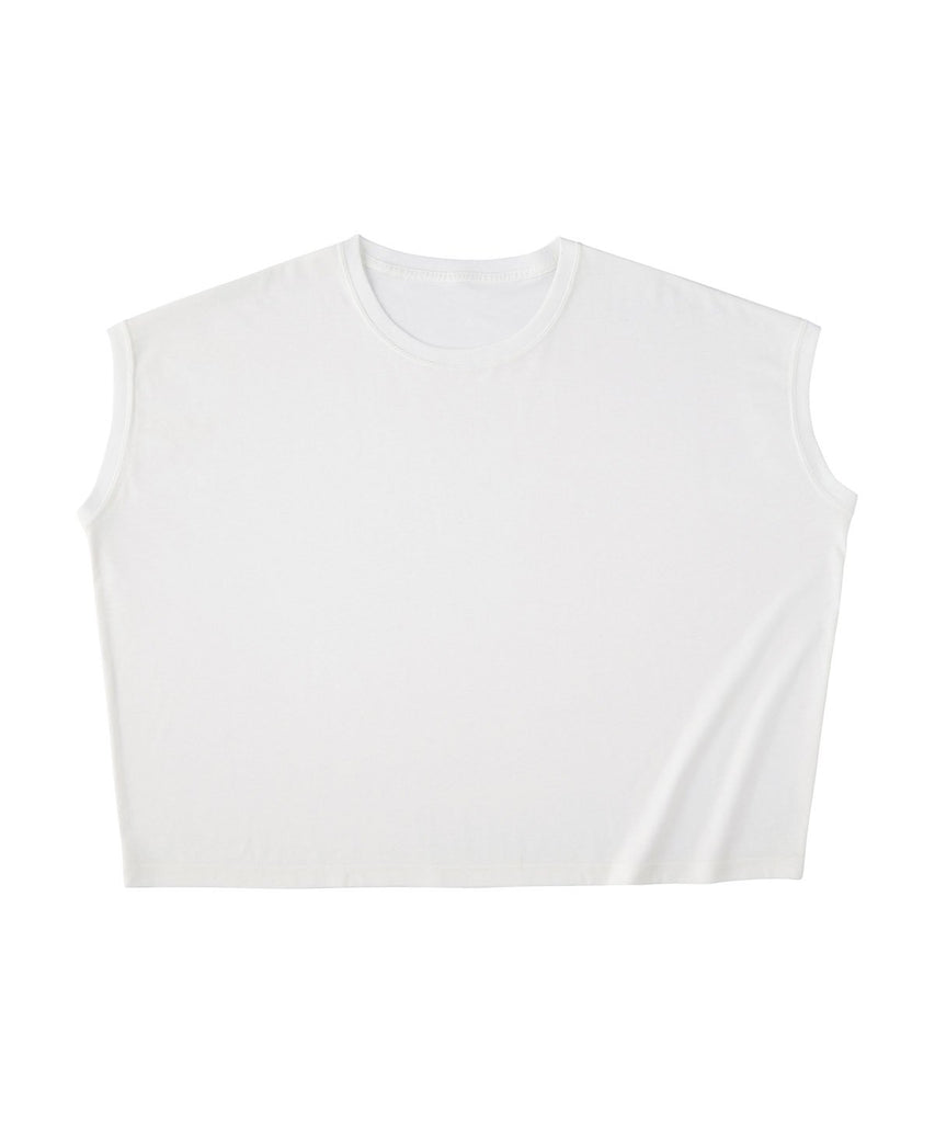 WNS-807 スリーフﾞレスワイトﾞTシャツ