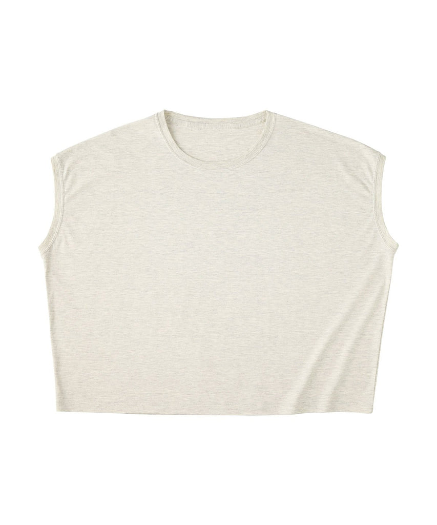 WNS-807 スリーフﾞレスワイトﾞTシャツ