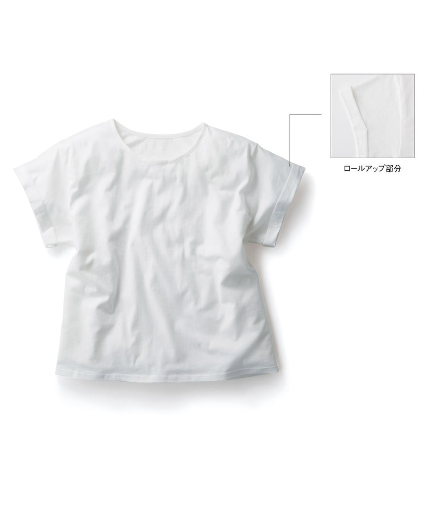 WRU-806 ウィメンスﾞロールアッフﾟTシャツ